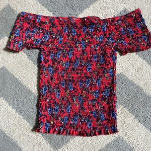 Off the shoulder top